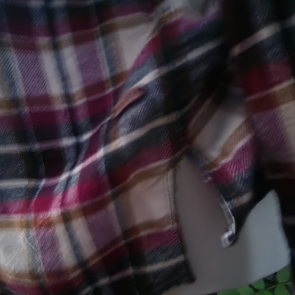 Roots Canada Plaid Flannel Shirt‎ Button Up Long Sleeve Casual Small S - Picture 7 of 7